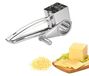 Râpe manuelle pour fromage et légumes - Râpe rotative avec poignée