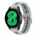 By Qubix Qubix - Geschikt voor Garmin Venu 4 - 45mm - Dot Pattern bandje - Grijs - Smartwatch bandje 22mm