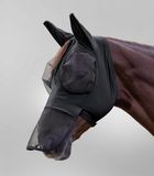 Waldhausen - Vliegenmasker Puck met Neusbescherming - Zwart - Pony