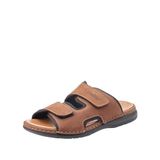 Rieker Heren Pantoffels Suède Comfort 25559-25 Bruin