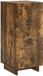 vidaXL Dressoir Gerookt eiken 33,5 x 34,5 x 75 cm Bewerkt hout
