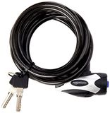 Amazon Basics Verstelbare Antidiefstalbeveiliging voor Fietsen met Kabel en 72”, Toetsenbord, 1 Stuk, Zwart