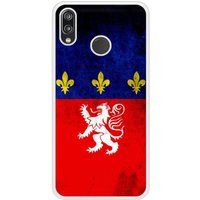 P20 Lite Drapeau Lyon Bedrukt Siliconen Hoesje