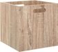 5Five Opbergmand/kastmandje - Naturel - 31 x 31 x 31 cm - 29 liter - Hout