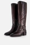 Linea Zeta Lange Laarzen bruin Leer - Maat 37