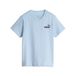 PUMA Essentials Logo T-shirt, Blauw, Maat 4-5Y