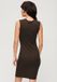 Superdry Geribde, Aansluitende Midi-jurk Dames Dark Brown UK12-EU40