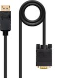 NANOCABLE Adapter DisplayPort naar VGA 10.15.4401 1 m Zwart