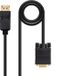 NANOCABLE Adapter DisplayPort naar VGA 10.15.4401 1 m Zwart