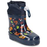 Playshoes Korte Regenlaarzen Bosdieren Blauw Maat 24