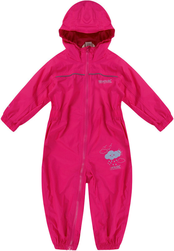 Regatta Puddle IV Regenpak Meisjes 98 roze