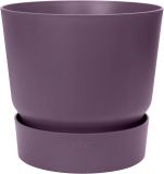 elho pot de fleurs greenville rond d18 h17cm Vintage prune
