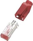 Hirose Electronic TM31 RJ45-connector, TM31 CAT 6, afgeschermd HR31RT10 Rood 10 stuk(s)