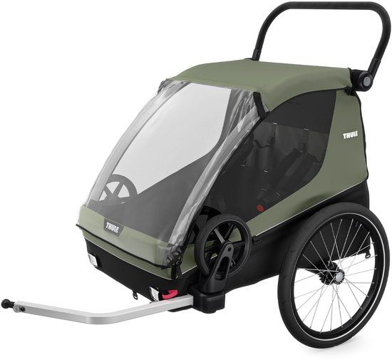 Thule Courier Fietskar Vintage Green