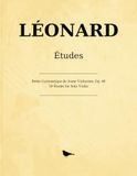 Léonard Petite Gymnastique du Jeune Violoniste, Op. 40: 50 Études for Solo Violin