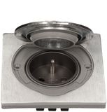 Orno - Inbouw Stopcontact - Enkelvoudig - IP55 - Geaard - Grijs/Zilver