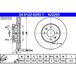 ATE Lot De 2 Disques De Frein 24.0122-0293.1 Hyundai 51712-c8000 51712-q0000