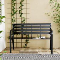 Tuinbank - zwart