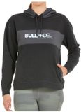 Bullpadel Neque fleece hoodie dames zwart
