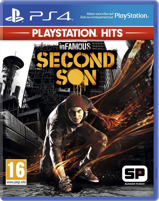 Sony Playstation InFamous Second Son - PS4 - Action - Standard Edition