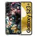 Cokitec Beschermhoes van gehard glas voor Samsung Galaxy S23 Plus, Manga Demon Slayer Groep