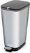 KiS-KiS Kis Chic Bin Pedaalemmer - 50 l - Zilver