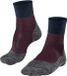 FALKE TK2 Cool Short Wandelsokken Heren Rood Maat 44-45