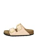 Birkenstock Arizona Big Buckle Birkibuc Slippers - Roze - Vrouwen - Maat 36