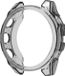Strap-it Schokbestendig TPU hoesje - case geschikt voor Garmin Fenix 8 - 51mm (transparant-zwart)