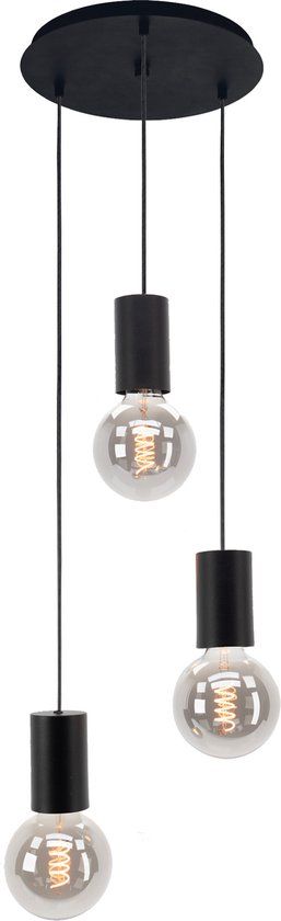 EGLO Pozueta Hanglamp - Zwart - Ø 33 cm - E27