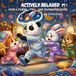 ACTIVELY RELAXED PT1: CUTE AND FUNNY ADVENTURE COLOURING BOOK BY IMMERSIVE