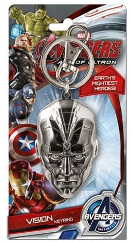 Monogram Avengers - Vision Pewter Keychain