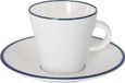 Gimex Linea Line Espresso set Blauw 85 ml - 2 Stuks