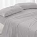 Burrito Blanco Velvelina® Hoeslaken, 90 cm bed, Design 005, grijs (90 x 190/200 cm)