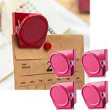 CHPN Magneetclips - Roze - Mat - 4 stuks