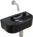 QeramiQ Fuente Fonteinset - 40x21.5x12cm - Zwart mat