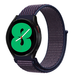 Samsung Sport Loop nylon bandje - Navy / donkerpaars gemêleerd - Galaxy watch 7 / Galaxy Watch FE - 40mm & 44mm