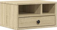 vidaXL Printerkastje 40x32x22,5 cm bewerkt hout sonoma eikenkleurig