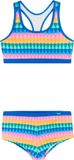 Protest PRTTessel JR Bikini Set Meisjes Gladio Blue Gestreept