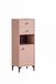 Schildmeyer Smash Highboard, abrikooskleur, 40,3 x 33 x 114,4 cm