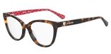 Love Moschino Brillen met correctie MOL640 2VM Havana Acetaat Cat Eye