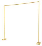Verstelbaar, vierkant metalen frame voor bloemen en ballonnen