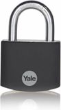 Yale Aluminium Hangslot - 38 mm - Zwart
