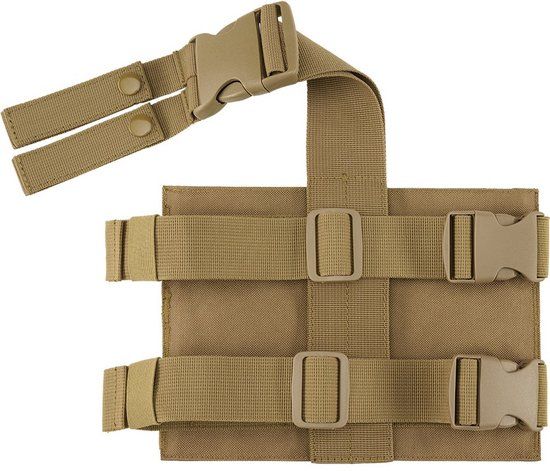 Brandit Molle Leg Panel Molle tasje - Beige