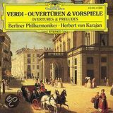 Berliner Deutsche Grammophon Verdi: Overtures & Preludes / Karajan, Berlin Philharmonic