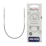 Knitpro nova metal (25 cm, 2,75 mm) circular knitting needles - 1 piece