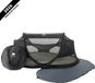Deryan Baby Luxe Campingbedje - Zwart - Inclusief zelfopblaasbare matras & klamboe