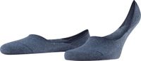 FALKE Heren Step Medium Cut Onzichtbare Footies Katoen Blauw Maat 45-46