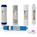 Set Nature Water Professionals Set met 4 universele filters voor omgekeerde osmose, inclusief Vontron-membraan en teflonrol, ideaal voor 5-traps uitrusting, universeel, 50 GPD