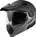 Bogotto FG-102 Duo Mat Zwart Fiberglas Systeemhelm
